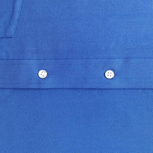 Van Heusen "Wrinkle Free" Short Sleeve Button Down Shirt NEW- Sz. Sm/14.5 - Picture 5 of 10